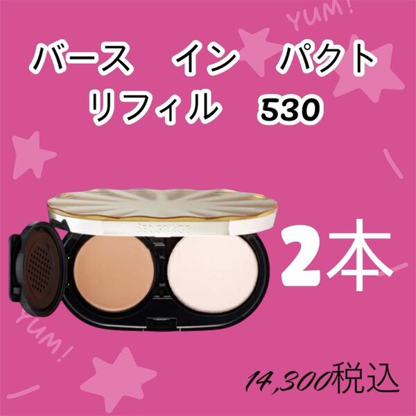 ナリス化粧品 セルグレース ベース イン パクトリフィル 530 2本
