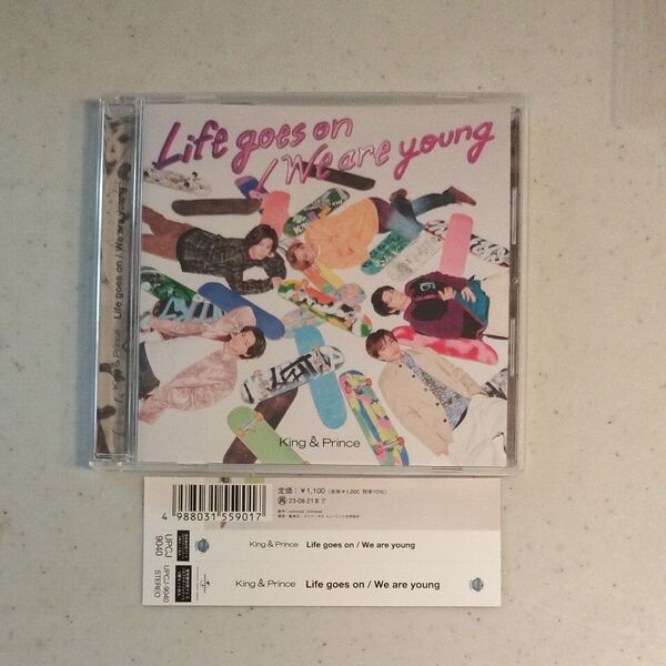 通常盤 King & Prince Life goes on/We are young