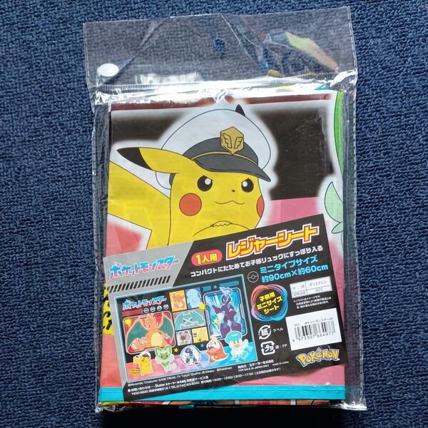 スケーター (Skater) レジャーシート Sサイズ 60×90cm ポケットモンスター 24 VS