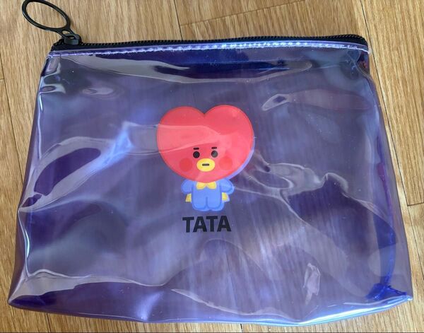 BT21 PVCポーチ TATA LINE FRIENDS