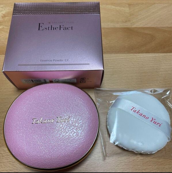 たかの友梨 エステファクト エッセンスパウダーEX 新品未使用 パフ予備付き フェイスパウダー コスメ お粉