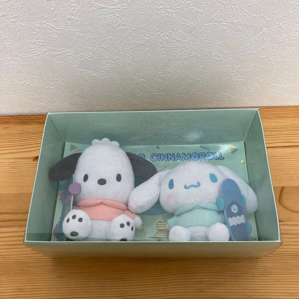 ポチャッコ シナモロール ぬいぐるみ サンリオくじ 未使用 マスコットセット サンリオ当りくじ ラストスペシャル賞