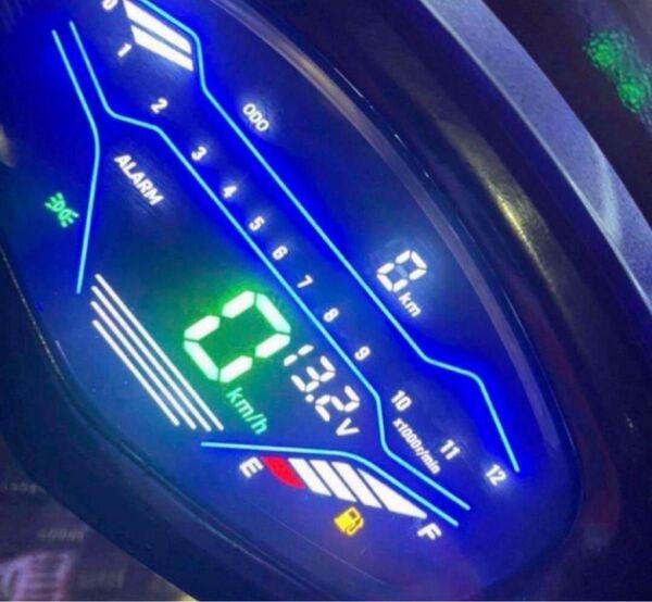 【新品】スズキ アドレスv125g デジタルスピードメーター アドレス デジタルメーター ヘッドアップディスプレイ マルチメーター