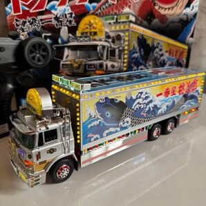 スカイネット RC トラック野郎 SP 1/32 一番星 望郷一番星 ラジコン ACアダプターなし バンダイ アオシマ