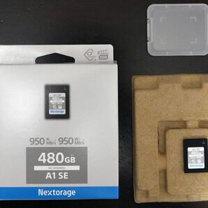 【使用半年】Nextorage / CFexpress Type A / A1 SE 480GB / 型番NX-A1SE480G