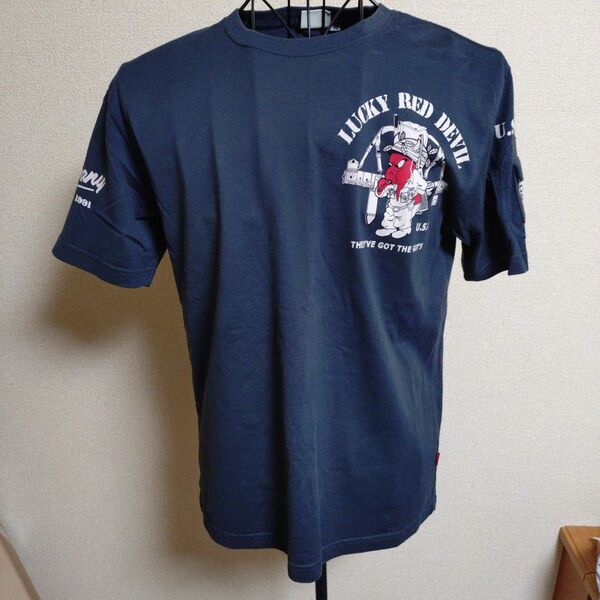 tedman Lサイズ 半袖 Tシャツ グレー