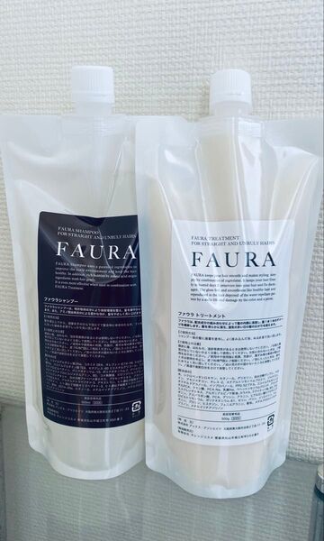 ファウラ FAURA シャンプー&トリートメント 500mlセット