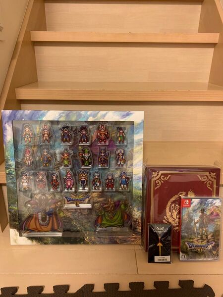 ドラゴンクエスト3 そして伝説へ…勇者と旅の仲間コンプリートセット+ブック型収納ボックス 未使用 ロトの剣 ソフト、特典 スイッチ