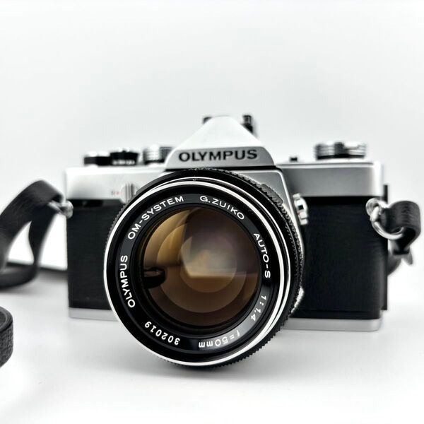 【完動品】OLYMPUS OM1 オリンパス 50ミリf1.4 説明書付き