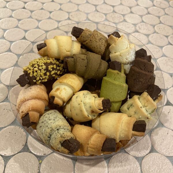チョコクロクッキーとバターケーキのラスクのセット