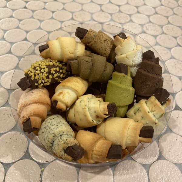 チョコクロクッキーとバターケーキラスクのセット