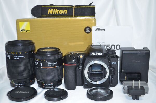 美品級 シャッター数2万6000回以下 Nikon D7500☆Wi-Fi搭載