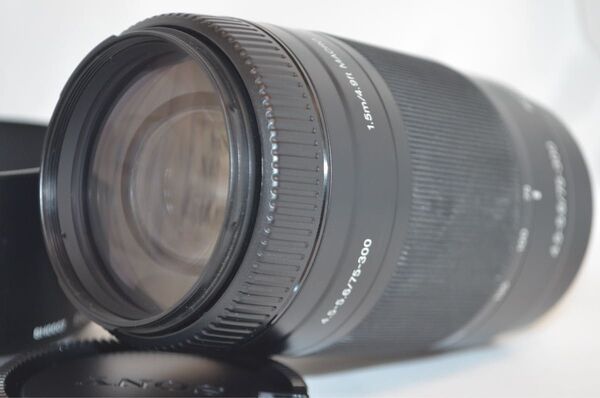 SONY純正 75-300mm 望遠レンズ 美品 F4.5-5.6 ソニー
