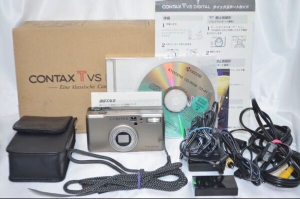 極美品!CONTAX コンタックス TVS DIGITAL 付属品満載♪