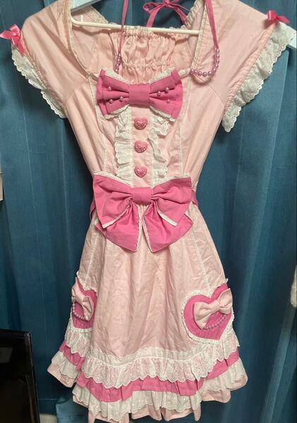 評価30以上限定 ワンピース Angelic Pretty ピンク