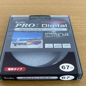 Kenko 67mm レンズフィルター PRO1D プロテクター レンズ保護用 薄枠
