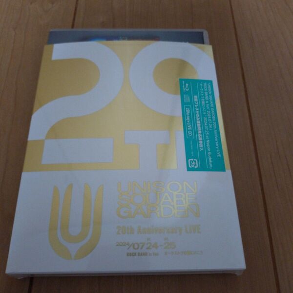 UNISON SQUARE GARDEN 20th LIVE Blu-ray
