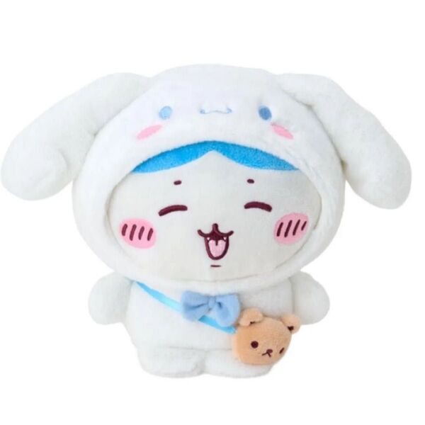 ちいかわ サンリオ ハチワレ シナモロール シナモン ぬいぐるみ コラボ 新品
