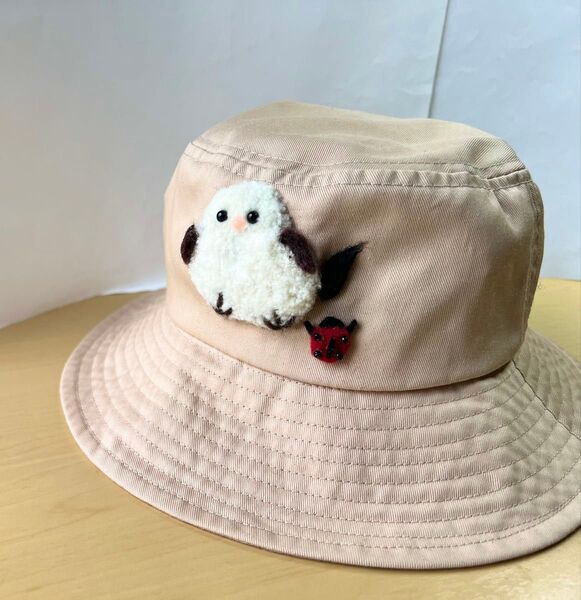 キッズハット帽子 しまえなが ハンドメイド