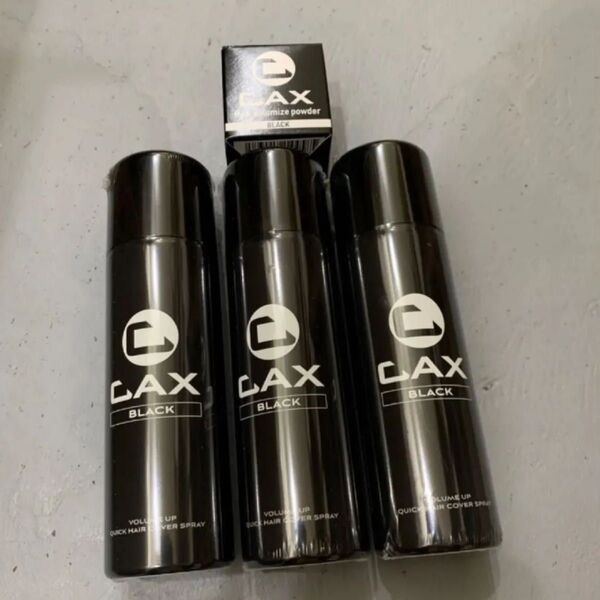 CAX ボリュームアップ クイックヘアカバースプレー 100g ×3本
