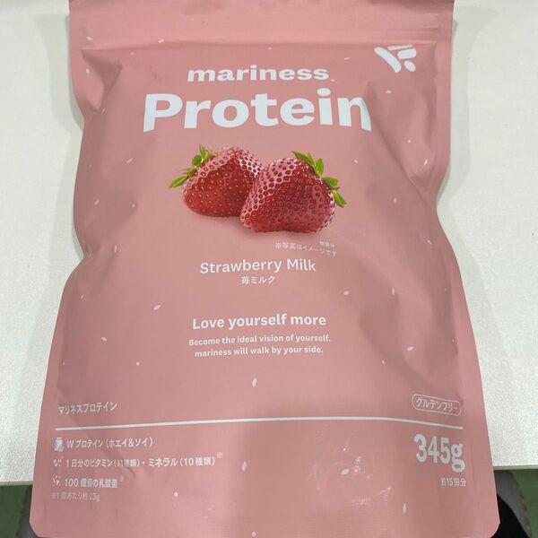 マリネスプロテイン345g 苺ミルク味