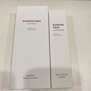 BORDER FREE クリアVCフェイシャルローション フェイシャルクリーム