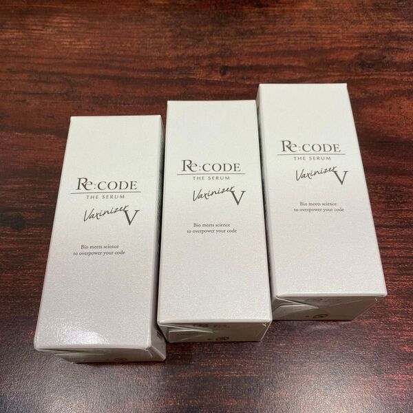 リコード ワクチナイザーV 30ml ×3本 Re:CODE リコードTHE SERUM