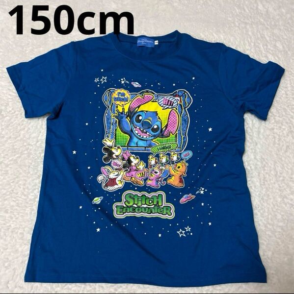 150cm 男の子 女の子 半袖Tシャツ ディズニー スティッチ 夏服 東京ディズニーランド