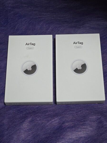 Apple エアタグ AirTag 4個入り 2セット 新品