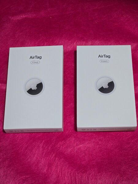 Apple AirTag エアタグ 4個入り 2セット 新品
