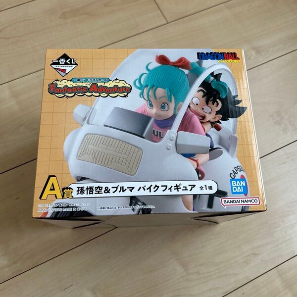 ドラゴンボール 一番くじ ブルマ バイクフィギュア フィギュア A賞 孫悟空