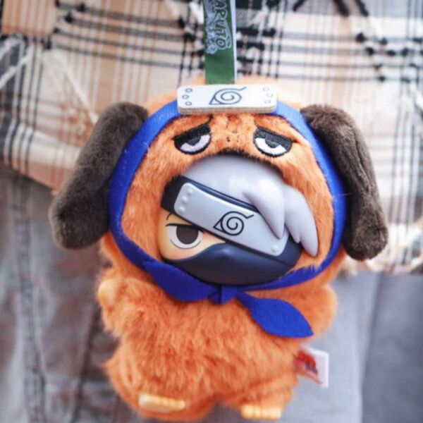 ナルト疾風伝 NARUTO 中国限定 カカシ マスコット ぬいぐるみ キーホルダー