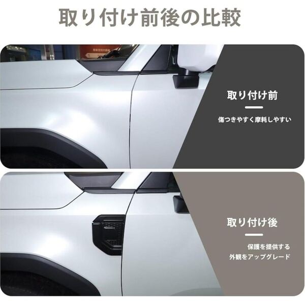 ◇ TOYOTA トヨタ ランドクルーザー250 ランクル250 フェンダーガーニッシュ ◇ ノーブランド 社外品 未使用