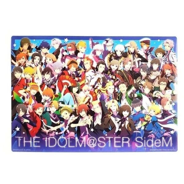 アイドルマスター SideM クリアビジュアルポスター 天ヶ瀬冬馬 天道輝 鷹城恭二 握野英雄 水嶋咲 葛之葉雨彦 ポスター A5