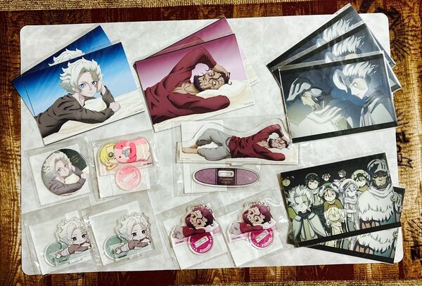 メイドインアビス 烈日の黄金郷 度し難き不眠くじ アクリルスタンド 缶バッジ プロマイド まとめ売り