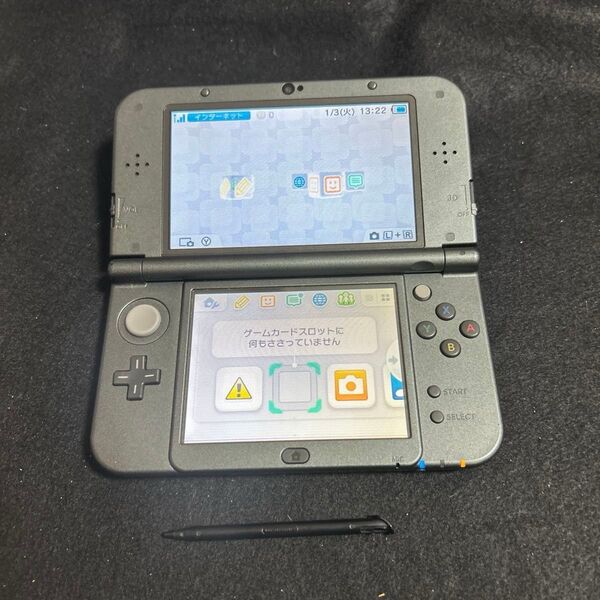 New ニンテンドー3DS LL メタリックブラック