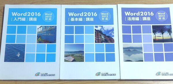 Word2016 基本編 入門編 活用編 講座 3冊セット