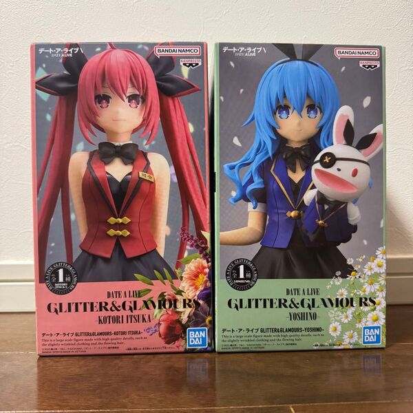デート・ア・ライブⅤ フィギュアGLITTER & GLAMOURS 2点セット