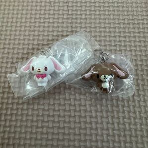 サンリオキャラクターズオールスターめじるしアクセサリー シュガーバニーズ しろうさ・くろうさセット