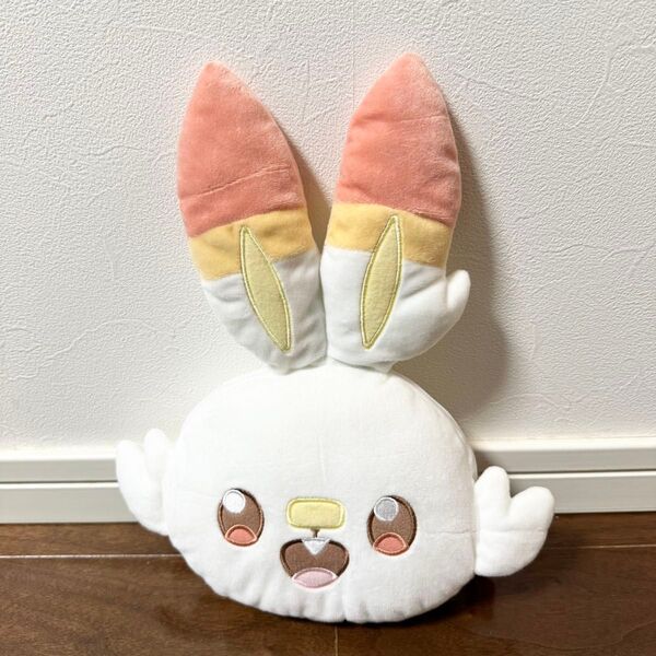ポケピース 大きい顔型 ぬいぐるみポーチ ヒバニー