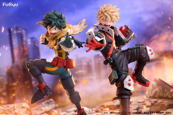 僕のヒーローアカデミア THE MOVIE ユアネクスト Trio-Try-iT Figure フィギュア 2点セット