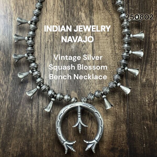 Navajo ナバホ ナジャ スカッシュブロッサム ネックレス Naja
