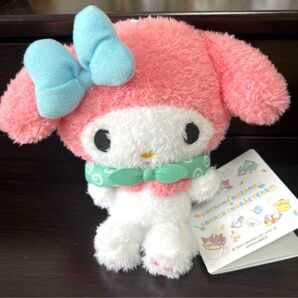 おでかけ子ザメ×サンリオキャラクターズ ぬいぐるみ タグ付き
