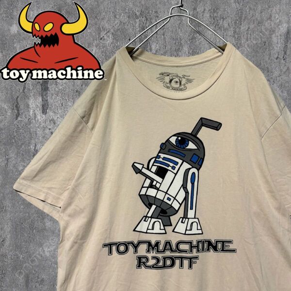 激レア★TOY MACHINE メキシコ製 ビッグプリント Tシャツ スケーター