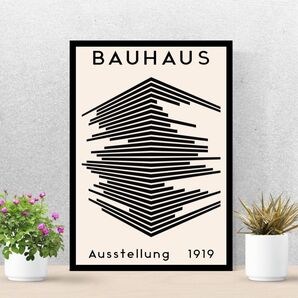 30.BAUHAUS バウハウス アートポスター 幾何学模様