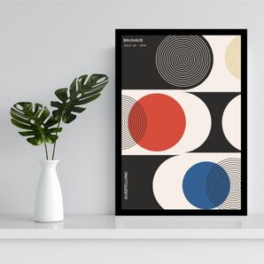 41.BAUHAUS バウハウス アートポスター 幾何学模様