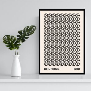 48.BAUHAUS バウハウス アートポスター 幾何学模様