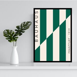 47.BAUHAUS バウハウス アートポスター 幾何学模様