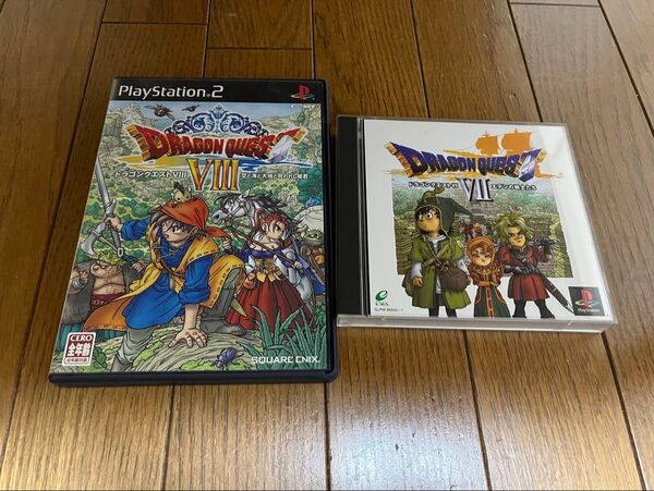 ドラゴンクエストⅶ & Ⅷ セット PS PS2 ソフト