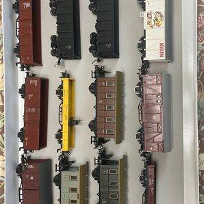 値下げしました。HOゲージ鉄道模型 貨車・客車 まとめ売り 12両セット